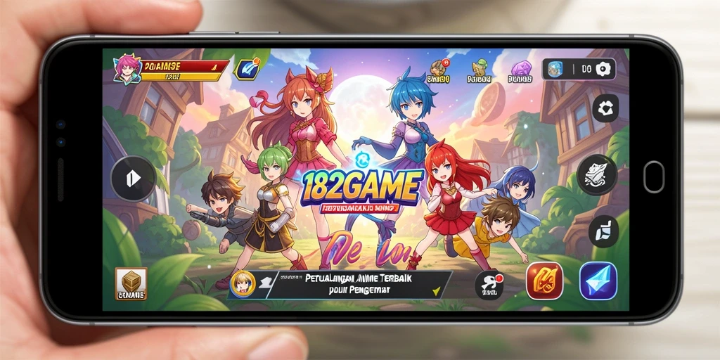 Tampilan gameplay yang menarik dan karakter penuh warna.