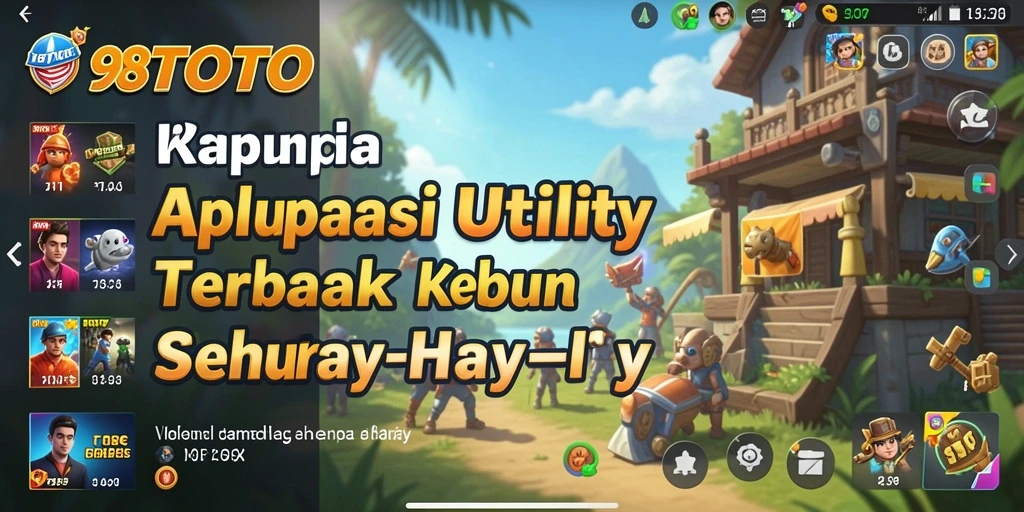 Tampilan antarmuka pengguna 98TOTO yang menarik dan fungsional.