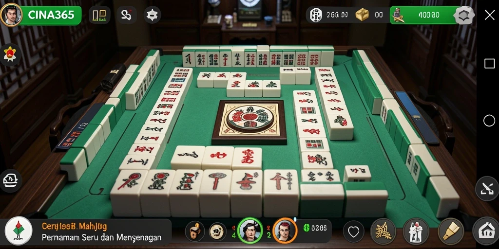 Tampilan gameplay CINA365 yang seru dan menantang.