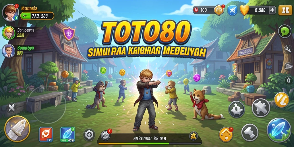 Tampilan gameplay TOTO80 yang menggugah selera dan sangat interaktif.